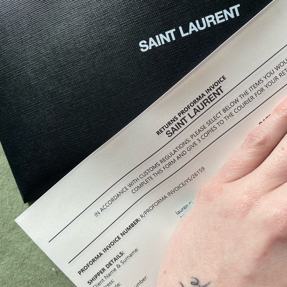 Authentic Saint Laurent Choker - Picture 6 of 8